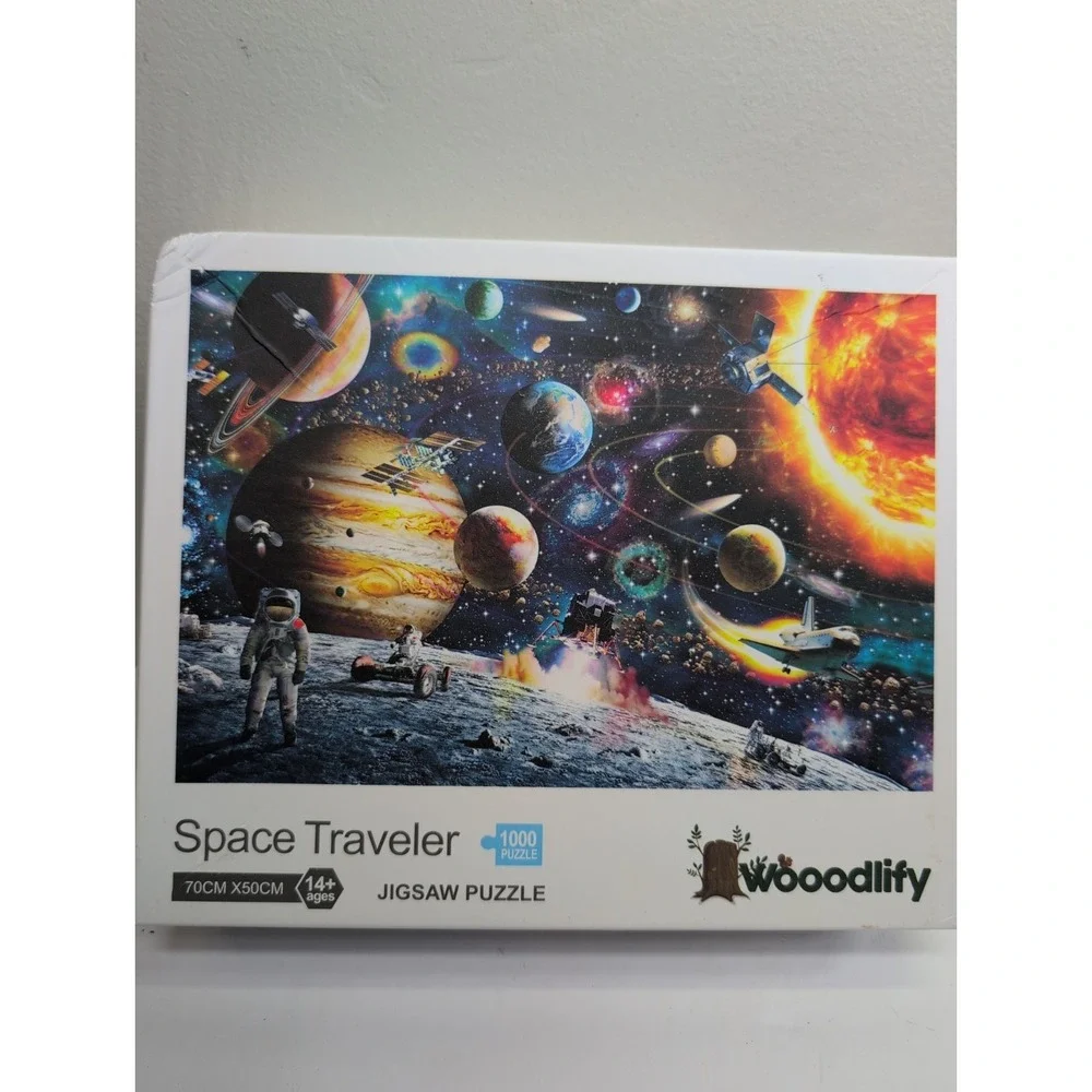 1000 Pc Space Traveler Jigsaw‎ Puzzle Stars Solar System Astronaut
